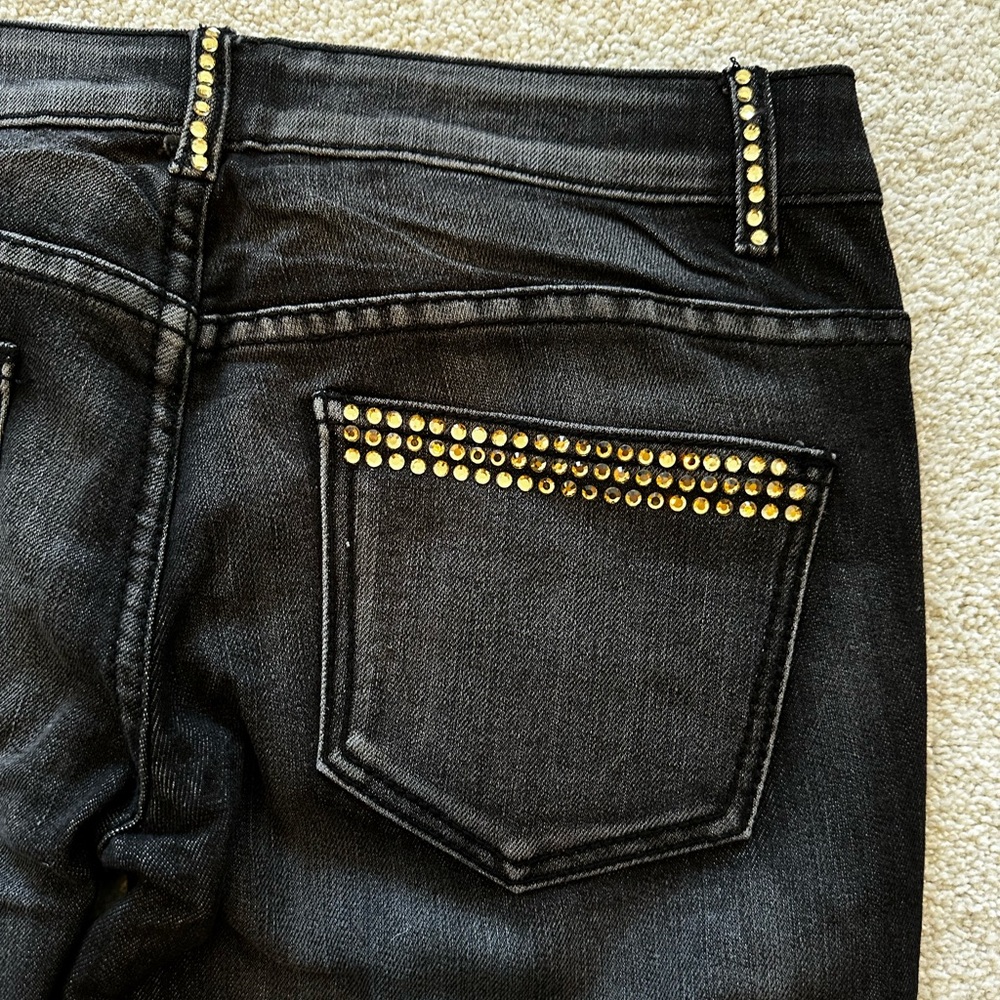 BEDAZZLED JEANS - Picture 4 of 12